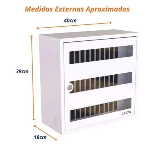 Armário Para Celular 35 ou 44 Nichos