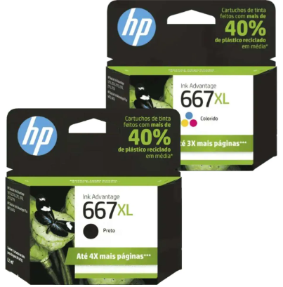 Cartucho HP 667 XL