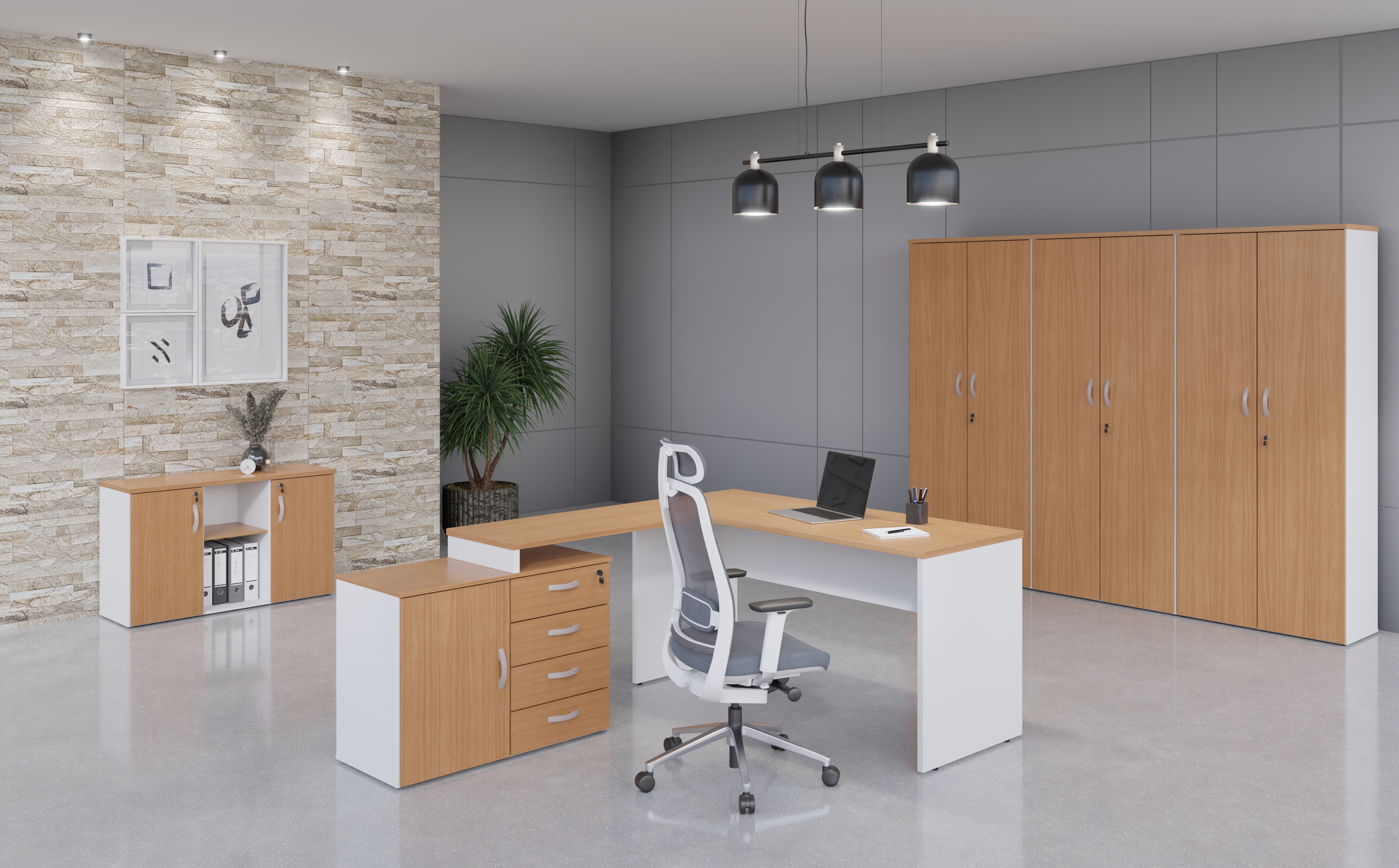 Mesa Auxiliar Pedestal Lisboa