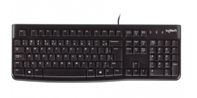 Teclado Slim USB K120 Preto LOGITECH