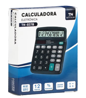 Calculadora 12 Digitos TN 837B