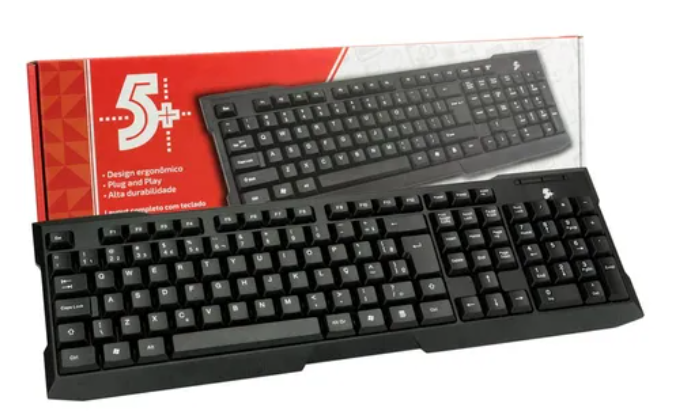 Teclado Office 5+ Ergonômico