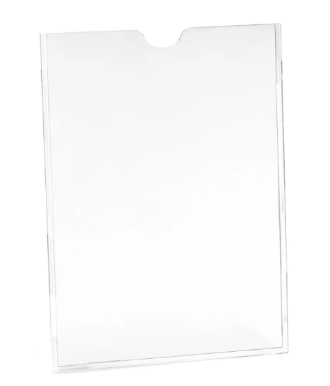 Quadro De Avisos Display Identificador A4 S/ Fundo