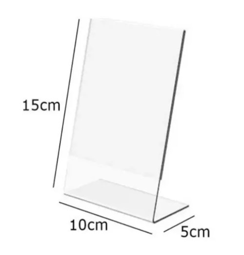 Display em L Expositor 10×15