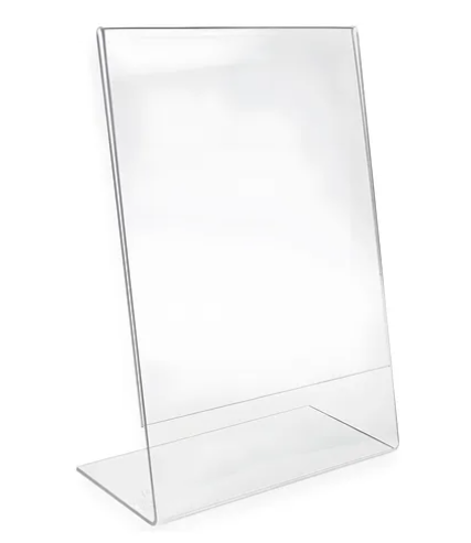 Display em L tamanho A4