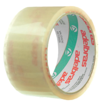 Fita Adesiva Transparente 48mm X 45m Adelbras