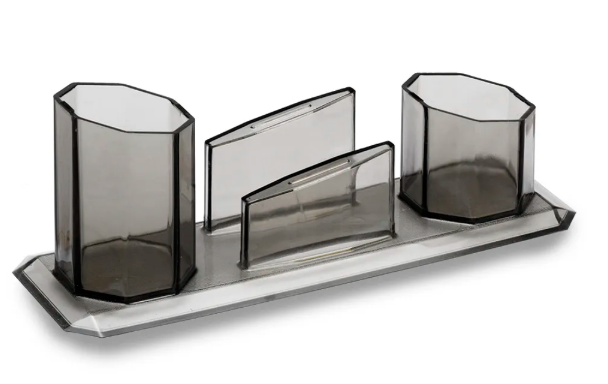 Porta Caneta Clips Cartão Triplo