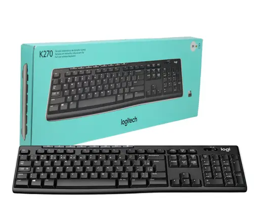 Teclado K270, Wireless, ABNT2, Tecnologia Logitech