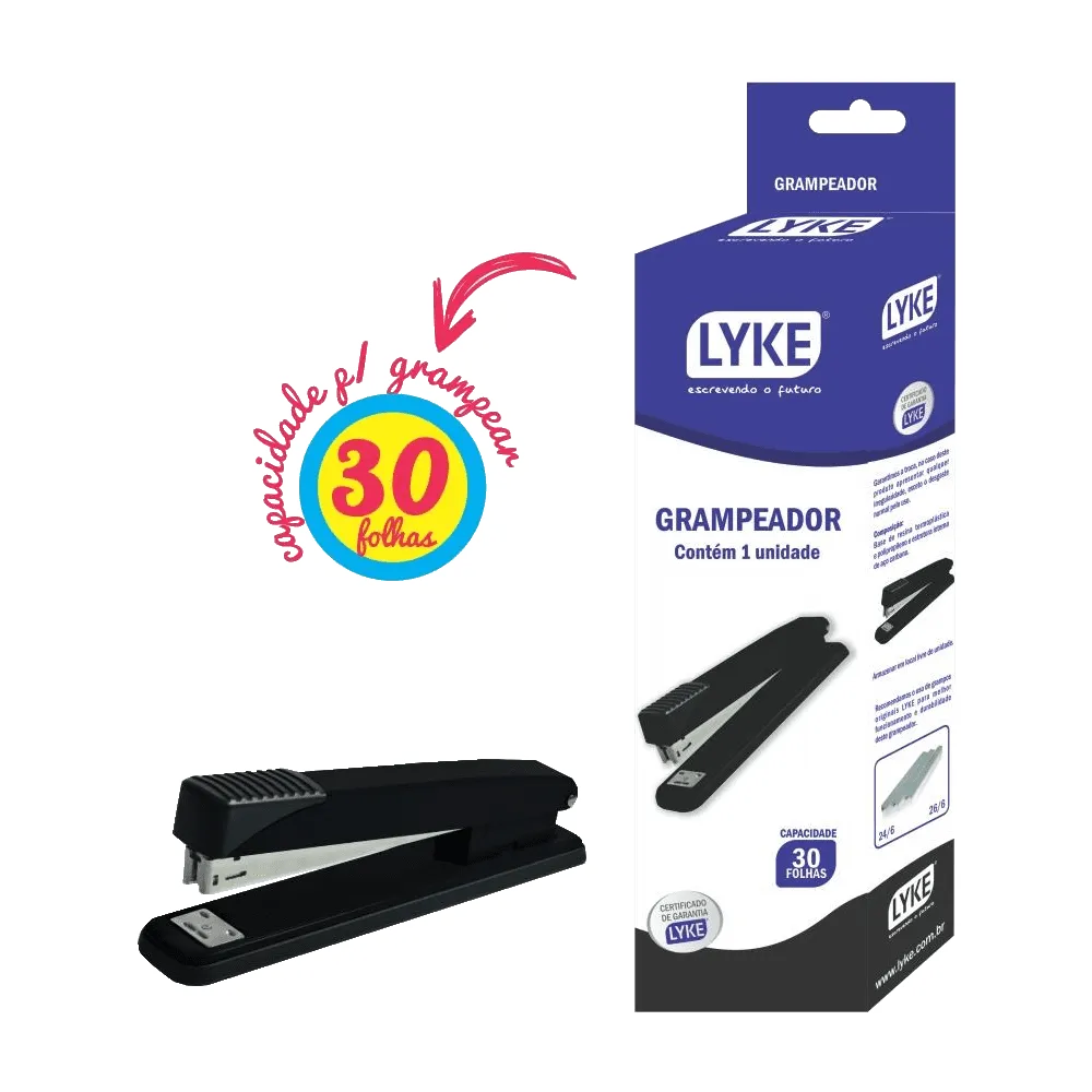 Grampeador de Mesa 20cm LYKE