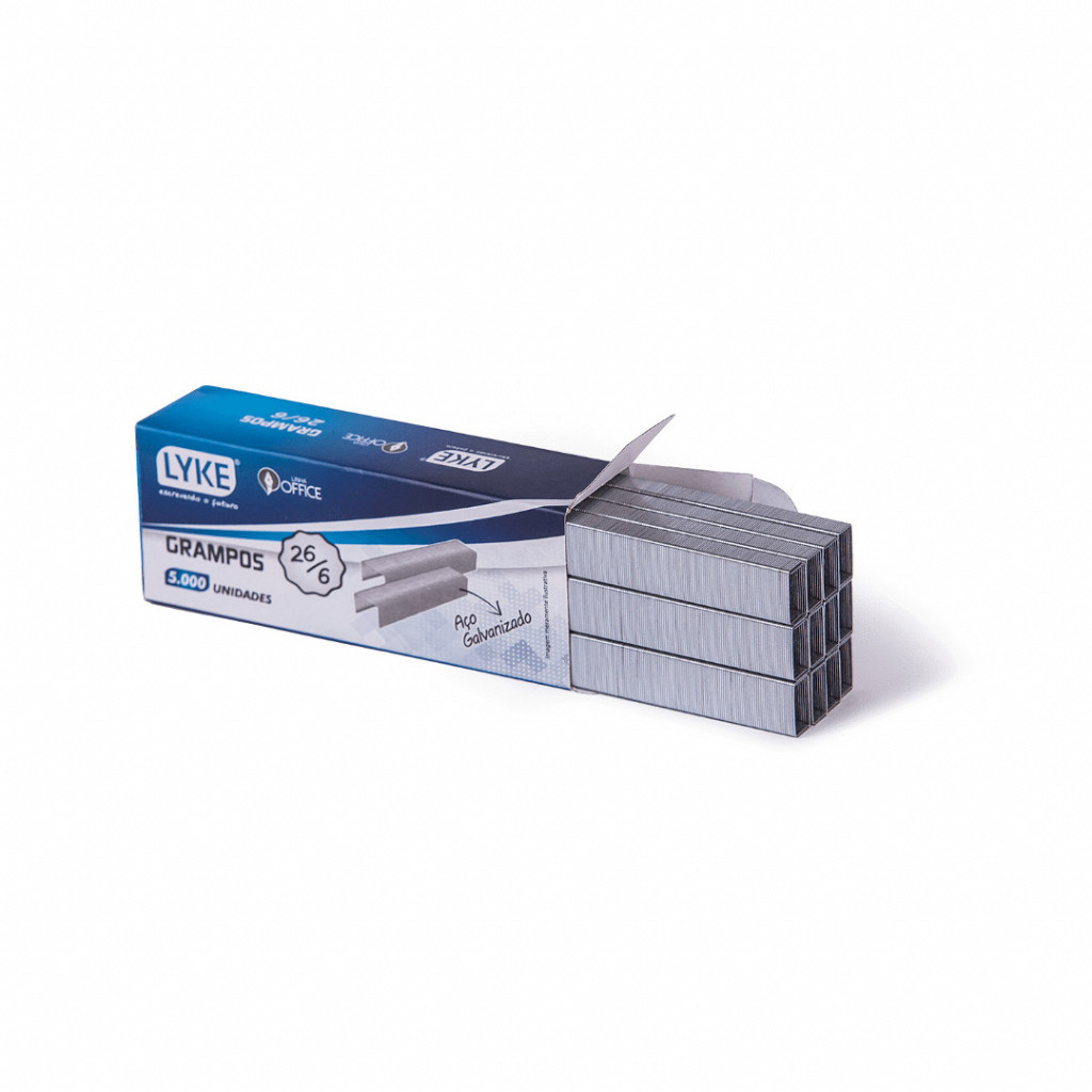 Grampos 26/6 Galvanizado LYKE