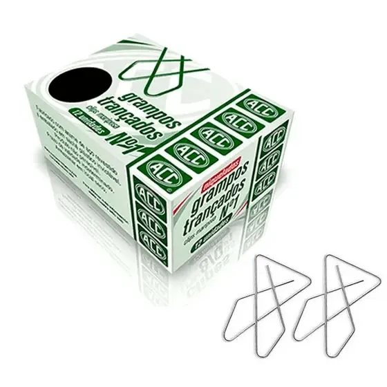 Grampo Trançado N°1 c/12 Unidades – ACC