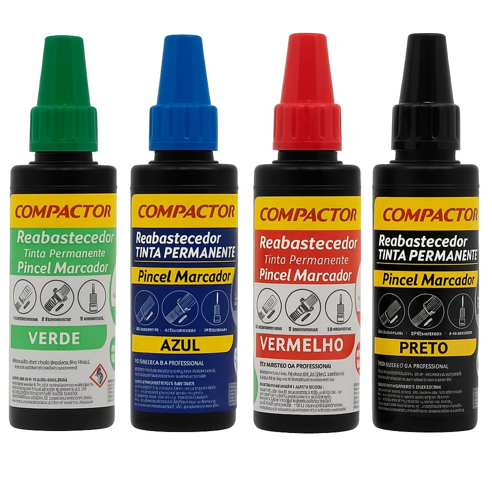 Reabastecedor de Marcador Permanente COMPACTOR
