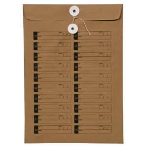 Envelope Vai e Vem Kraft Natural com Ilhós 250x 353mm SCRITY