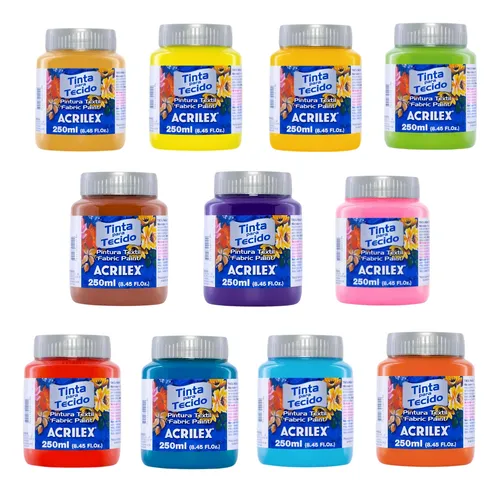 Tinta Para Tecido 250ml ACRILEX