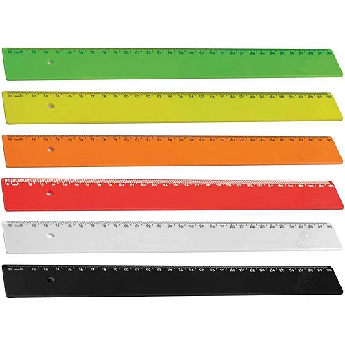Régua de Poliestireno Colorida 30cm ACRIMET