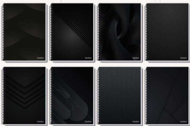 Caderno 1X1 Capa Dura Office 80 Folhas PAUTA BRANCA