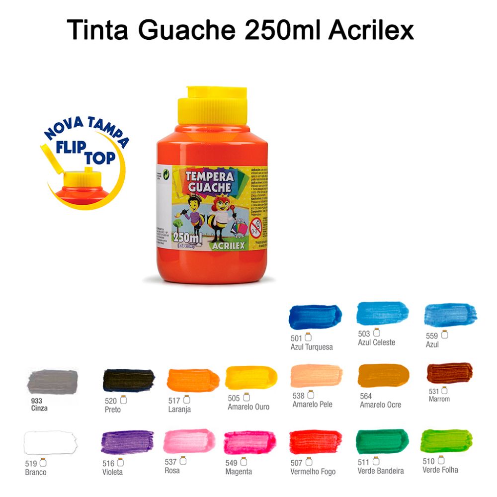 Tempera Guache 250g ACRILEX